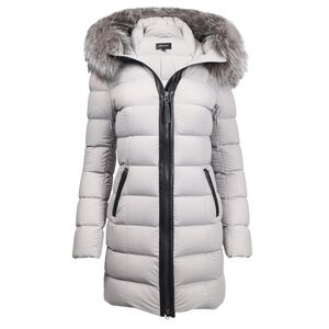 Mackage Calla Fur Trim Down Coat